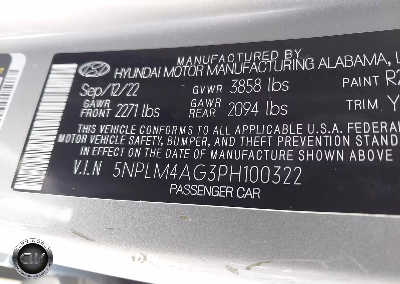 2023 Hyundai Elantra Sel VIN:5NPLM4AG3PH100322 - 9