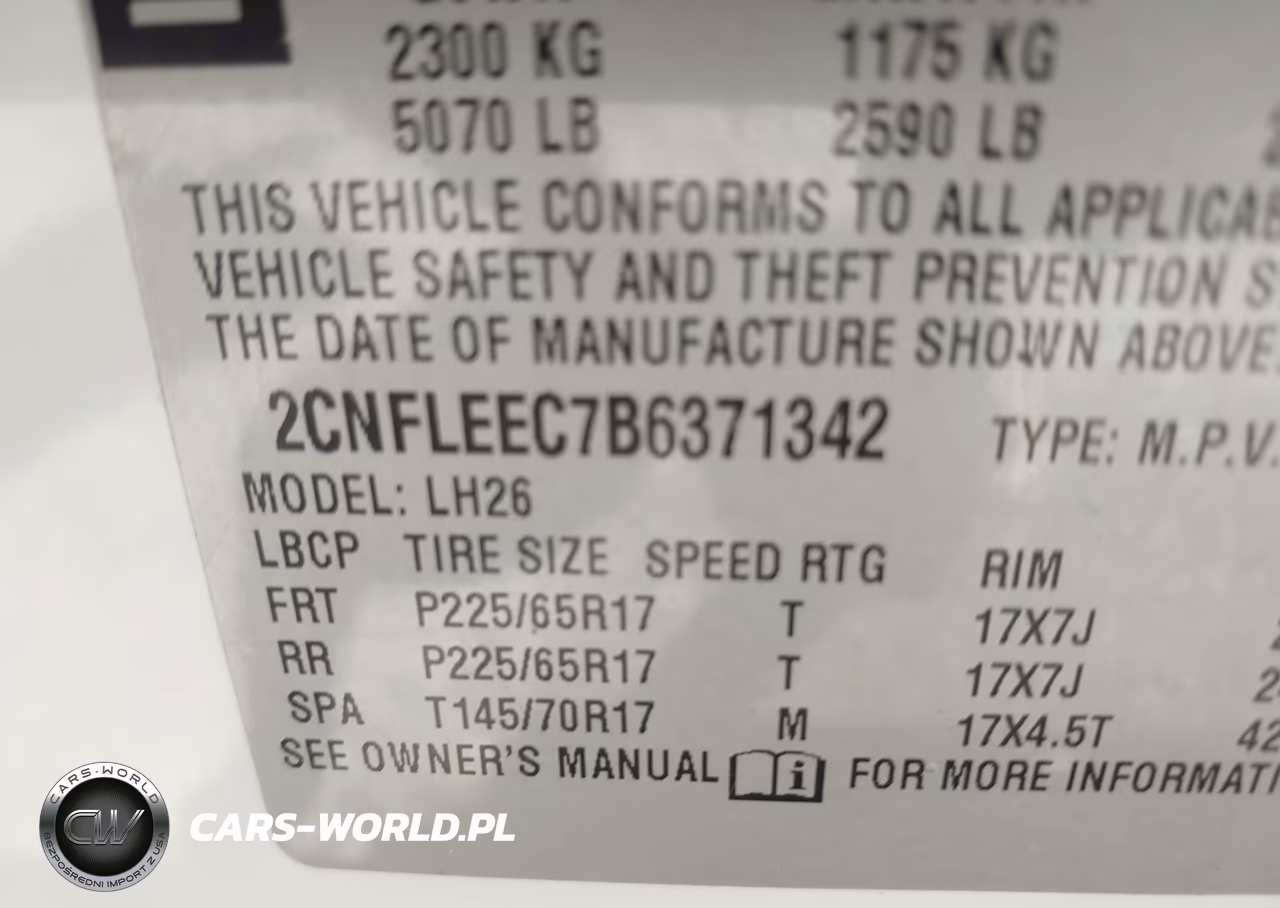 2011 Chevrolet Equinox Lt W-1Lt VIN:2CNFLEEC7B6371342 - 9