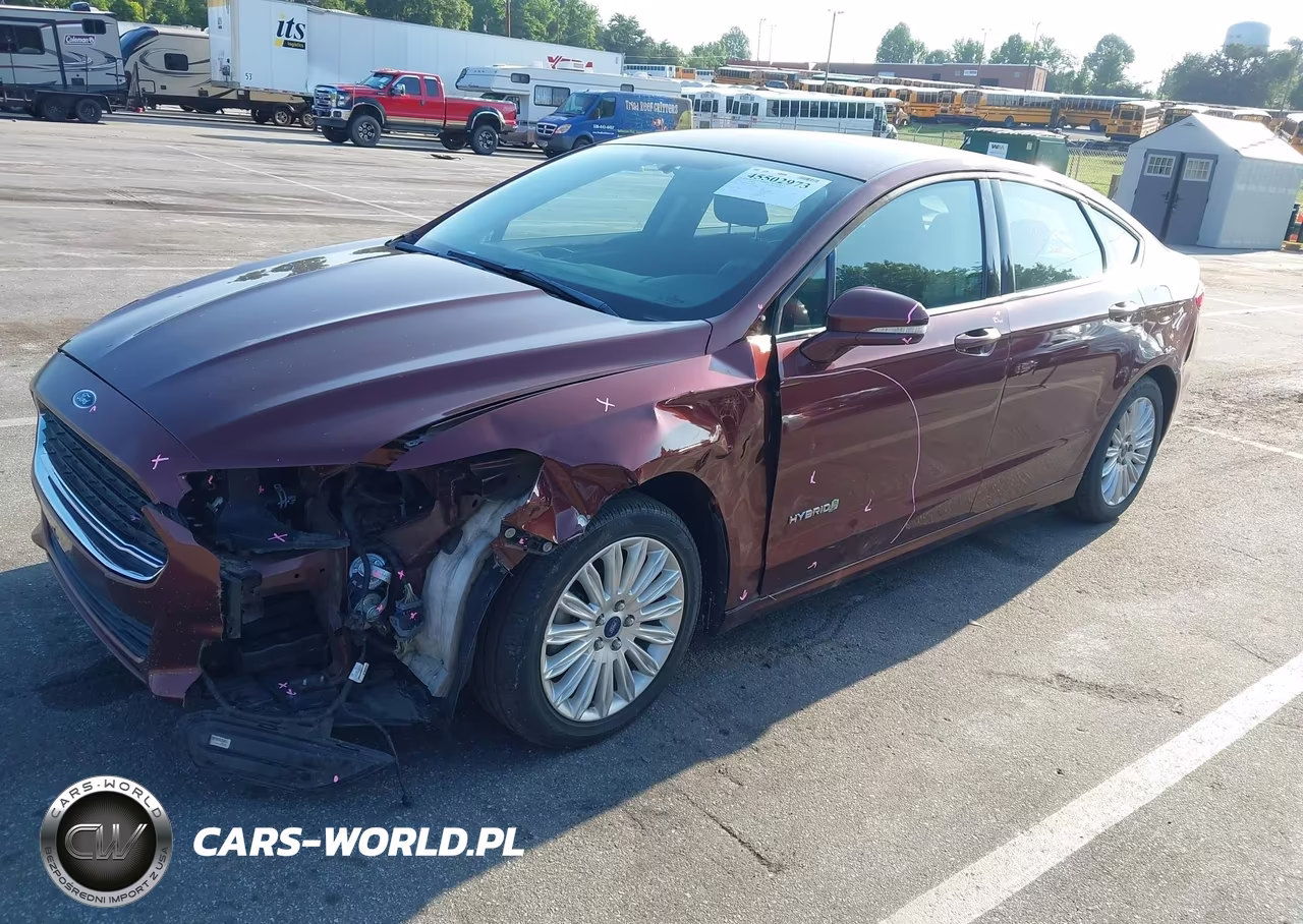 2016 Ford Fusion Hybrid Se VIN:3FA6P0LU0GR350104 - 2
