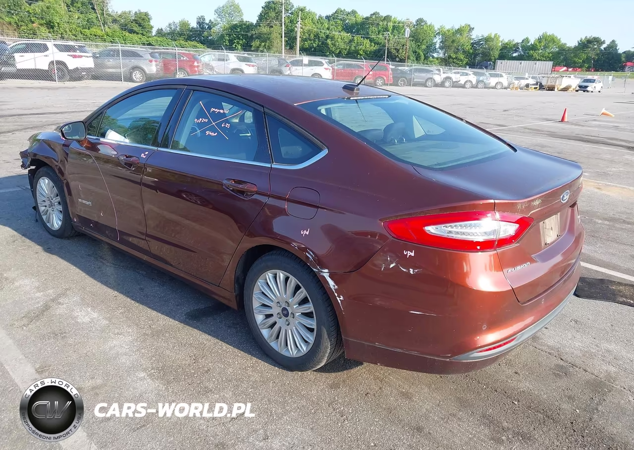 2016 Ford Fusion Hybrid Se VIN:3FA6P0LU0GR350104 - 3