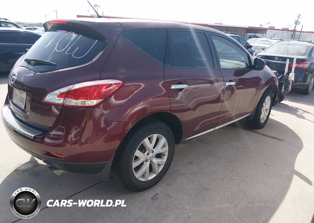 2012 Nissan Murano S VIN:JN8AZ1MU7CW101801 - 4