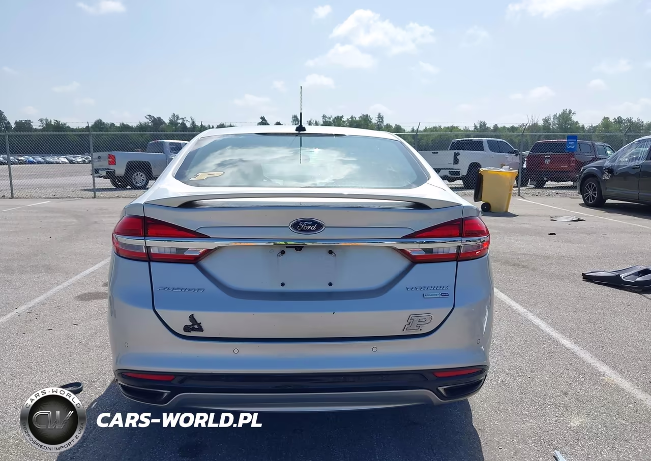 2018 Ford Fusion Platinum-Titanium VIN:3FA6P0D97JR168403 - 17