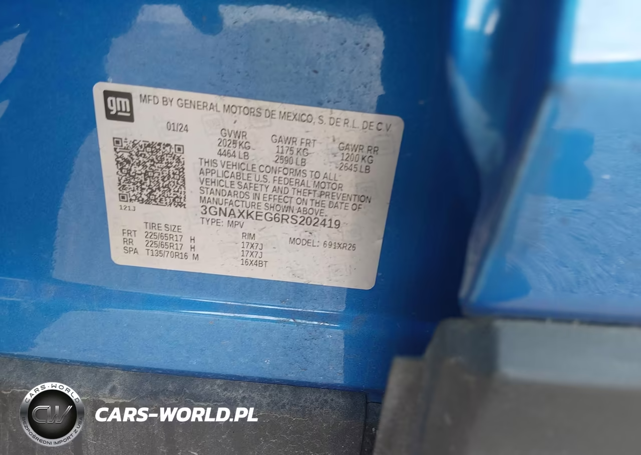 2024 Chevrolet Equinox Fwd Lt VIN:3GNAXKEG6RS202419 - 9
