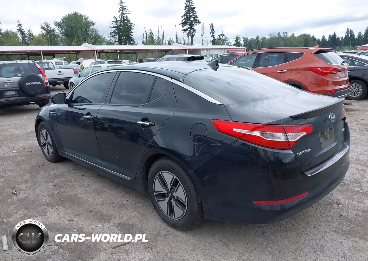 2013 Kia Optima Hybrid Lx VIN:KNAGM4AD5D5044836 - 3
