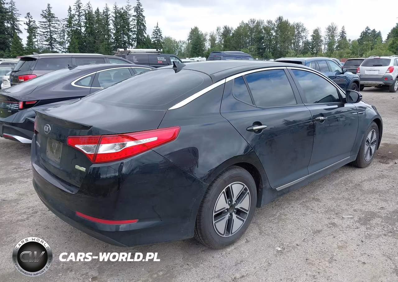 2013 Kia Optima Hybrid Lx VIN:KNAGM4AD5D5044836 - 4
