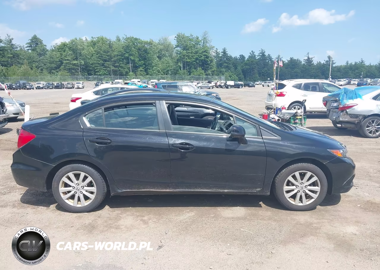 2012 Honda Civic Ex VIN:19XFB2F85CE306586 - 13