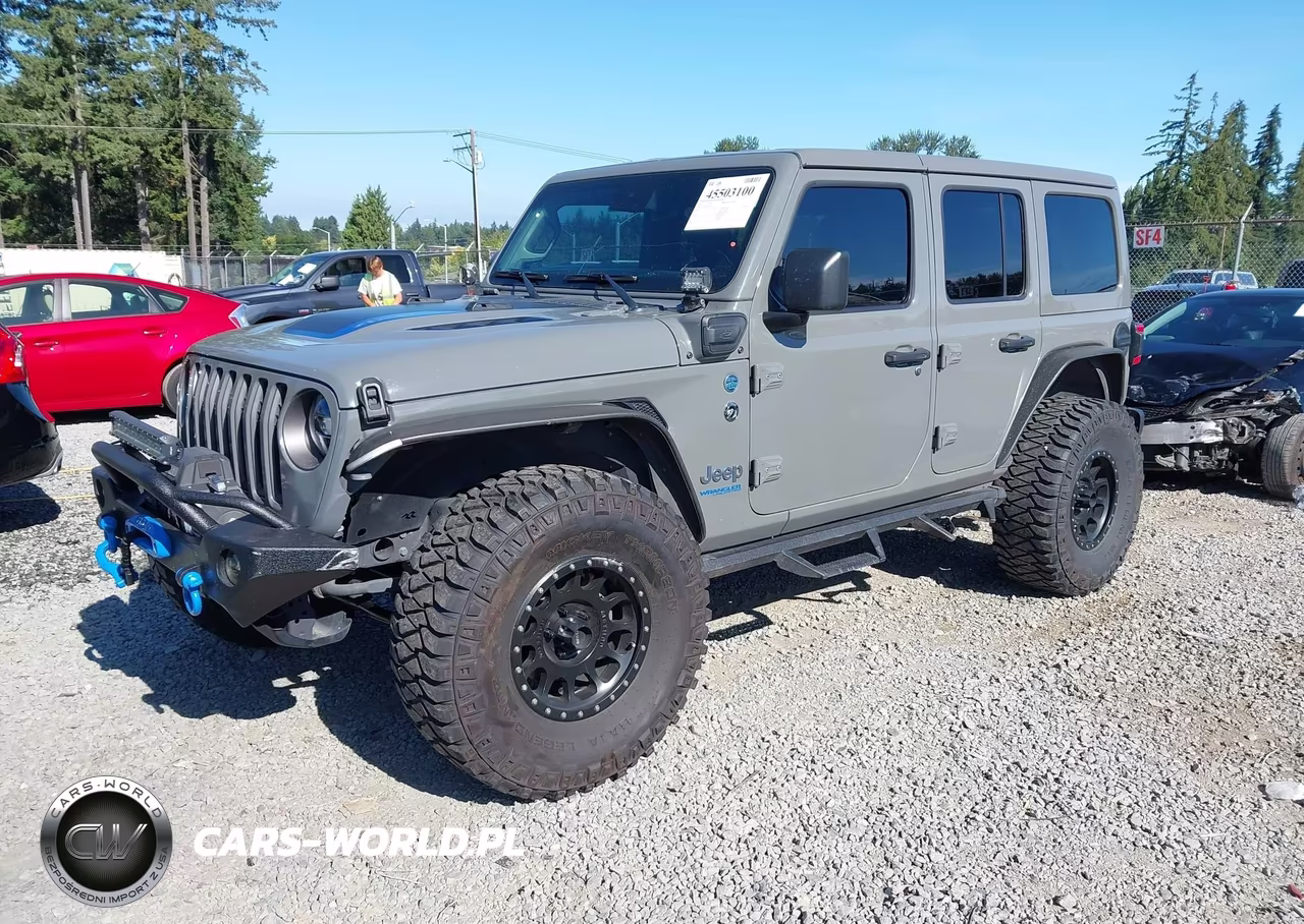 2021 Jeep Wrangler 4Xe Unlimited Rubicon 4X4 VIN:1C4JJXR64MW824992 - 2
