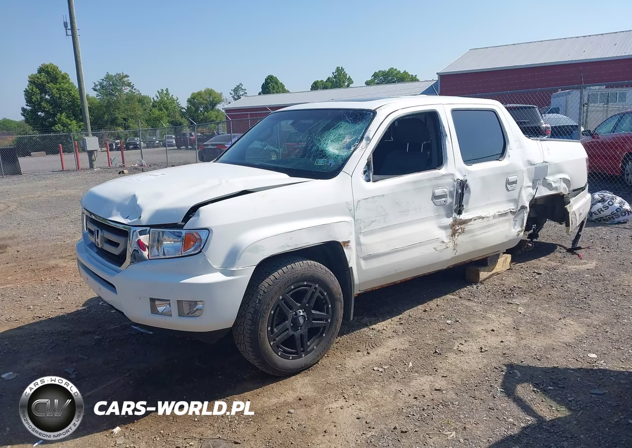 2011 Honda Ridgeline Rtl VIN:5FPYK1F59BB007563 - 2