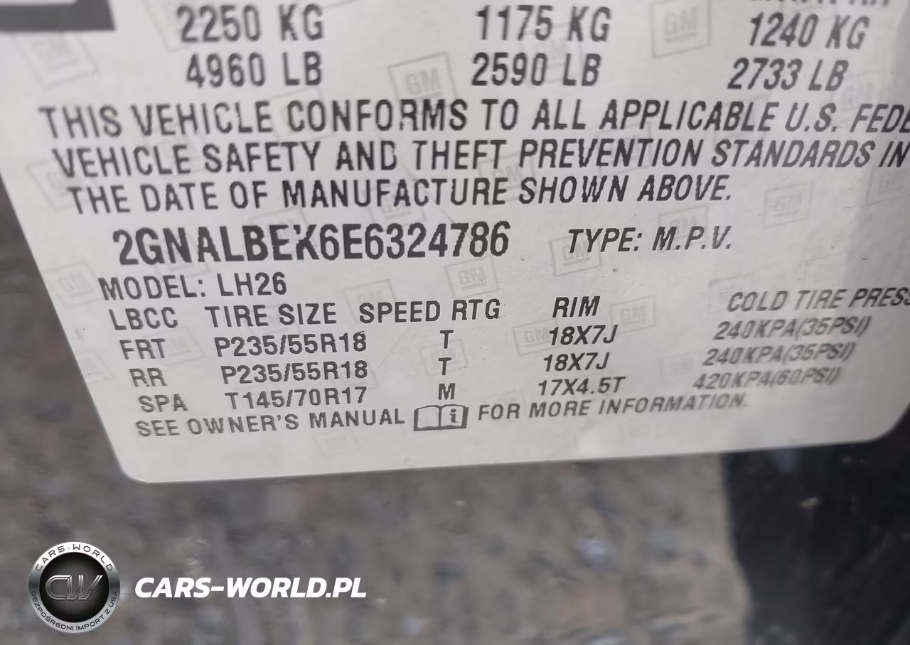 2014 Chevrolet Equinox 1Lt VIN:2GNALBEK6E6324786 - 9