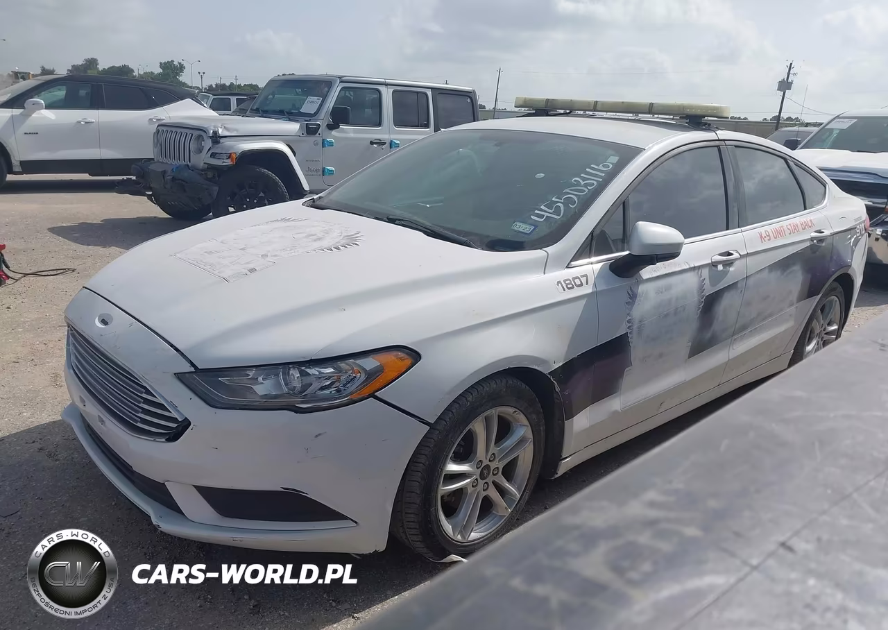 2018 Ford Fusion Hybrid S VIN:3FA6P0UU2JR180527 - 2