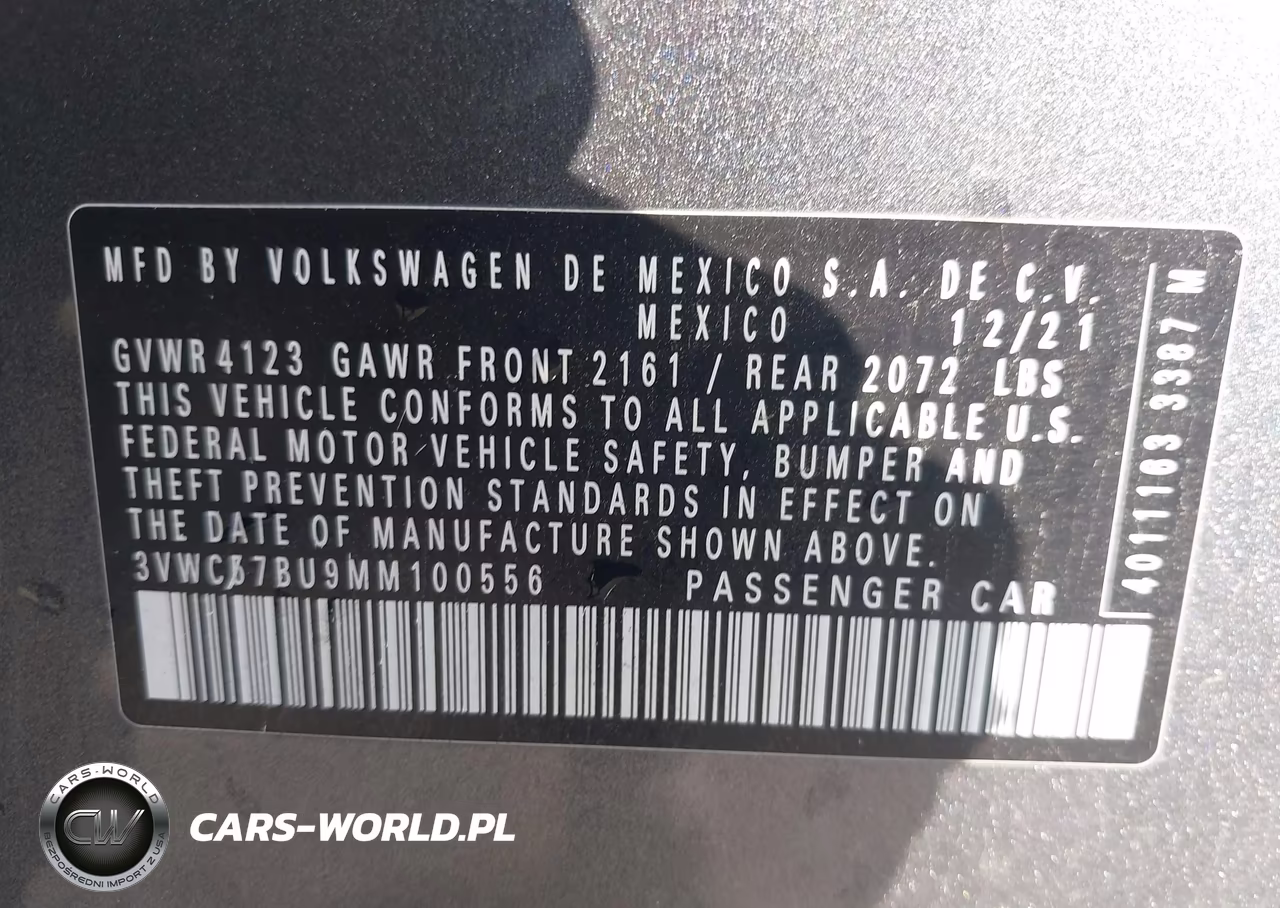 2021 Volkswagen Jetta 1.4T R-Line-1.4T Se-S VIN:3VWC57BU9MM100556 - 9
