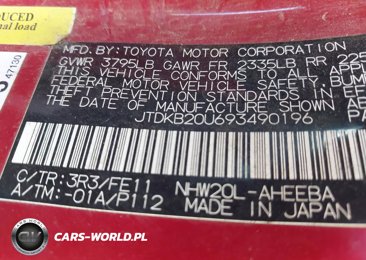2009 Toyota Prius VIN:JTDKB20U693490196 - 9