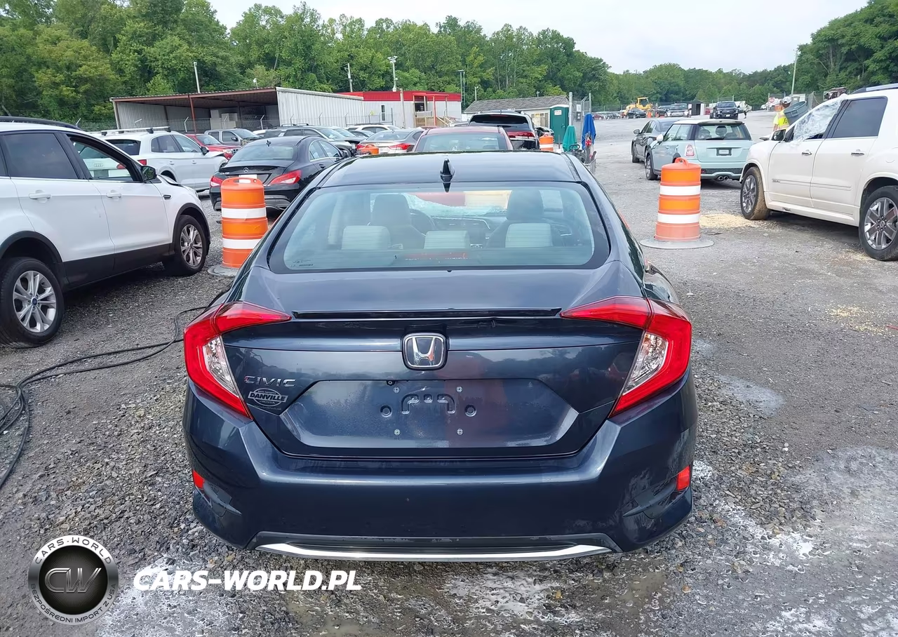 2020 Honda Civic Ex VIN:19XFC1F3XLE007431 - 16
