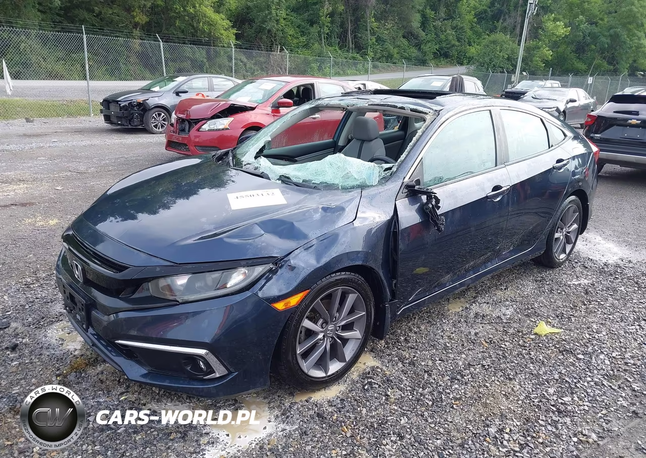 2020 Honda Civic Ex VIN:19XFC1F3XLE007431 - 2