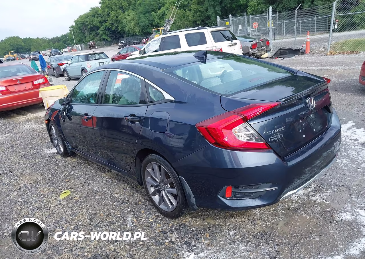 2020 Honda Civic Ex VIN:19XFC1F3XLE007431 - 3