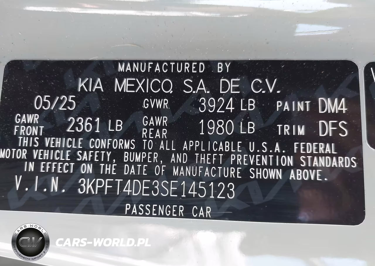 2025 Kia K4 Lxs VIN:3KPFT4DE3SE145123 - 9