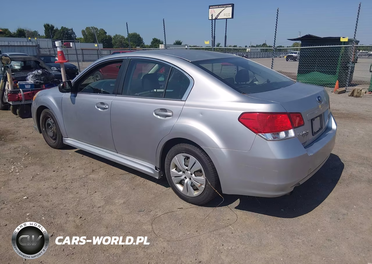 2012 Subaru Legacy 2.5I VIN:4S3BMBA65C3008867 - 3