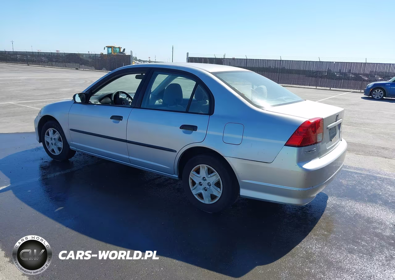 2004 Honda Civic Vp VIN:2HGES16304H574690 - 3