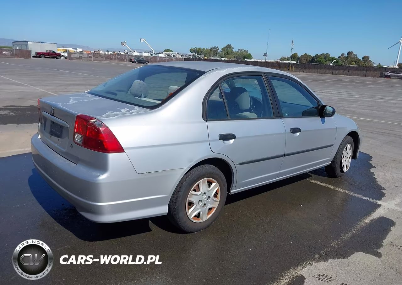 2004 Honda Civic Vp VIN:2HGES16304H574690 - 4