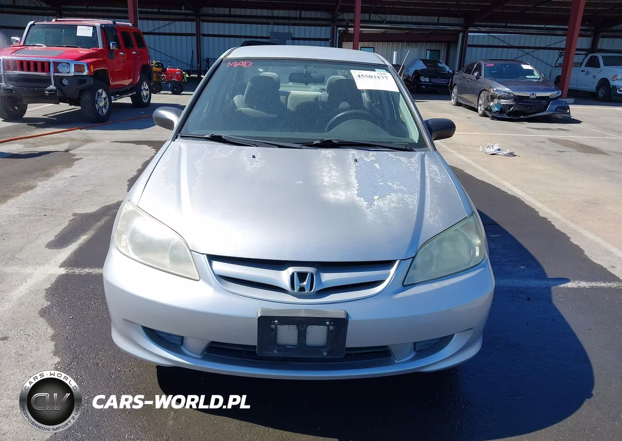 2004 Honda Civic Vp VIN:2HGES16304H574690 - 6