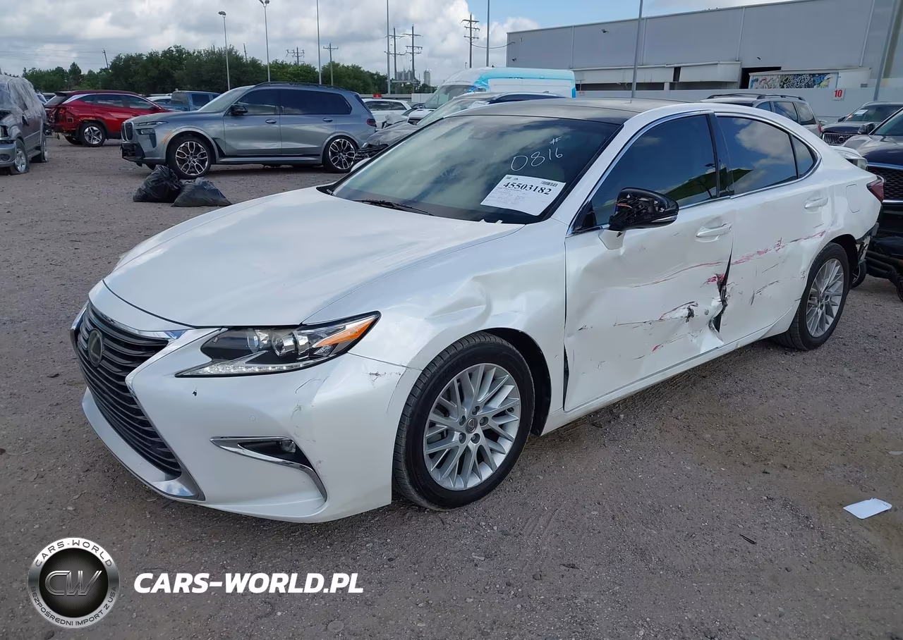 2017 Lexus Es 350 VIN:58ABK1GG8HU040816 - 2