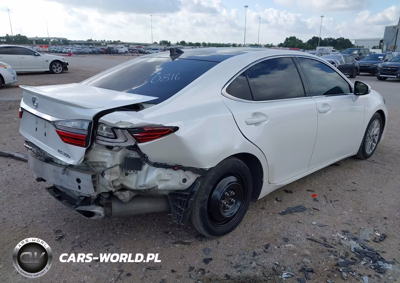2017 Lexus Es 350 VIN:58ABK1GG8HU040816 - 4