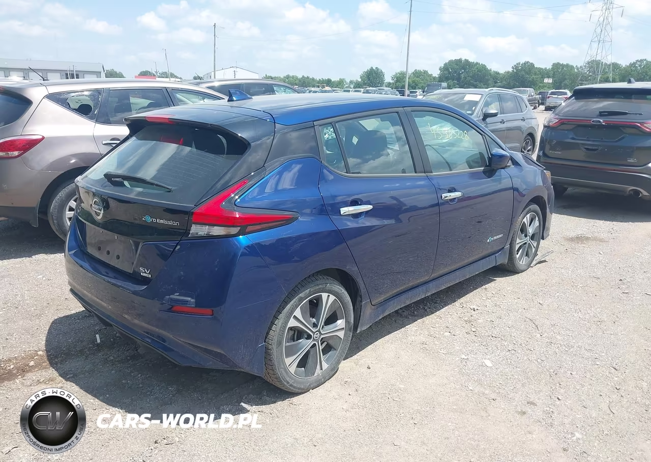 2019 Nissan Leaf Sv Plus VIN:1N4BZ1CP3KC313211 - 4