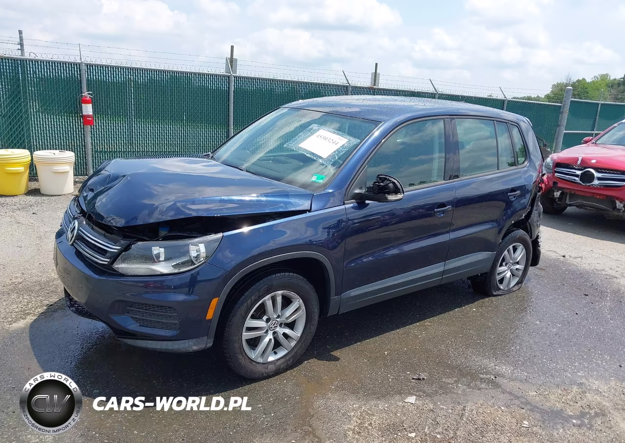 2013 Volkswagen Tiguan S VIN:WVGAV7AX5DW511390 - 2