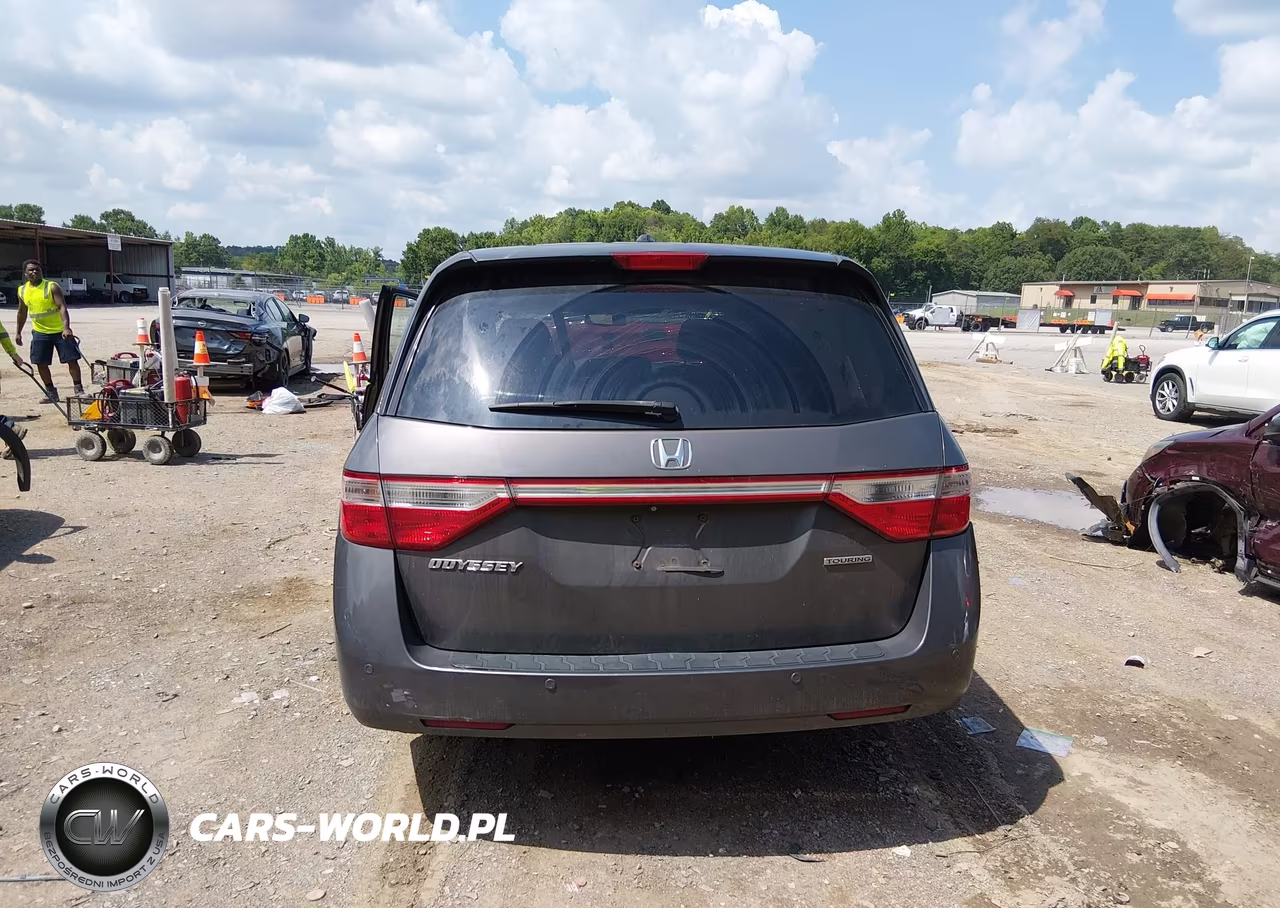 2012 Honda Odyssey Touring-Touring Elite VIN:5FNRL5H92CB013935 - 17