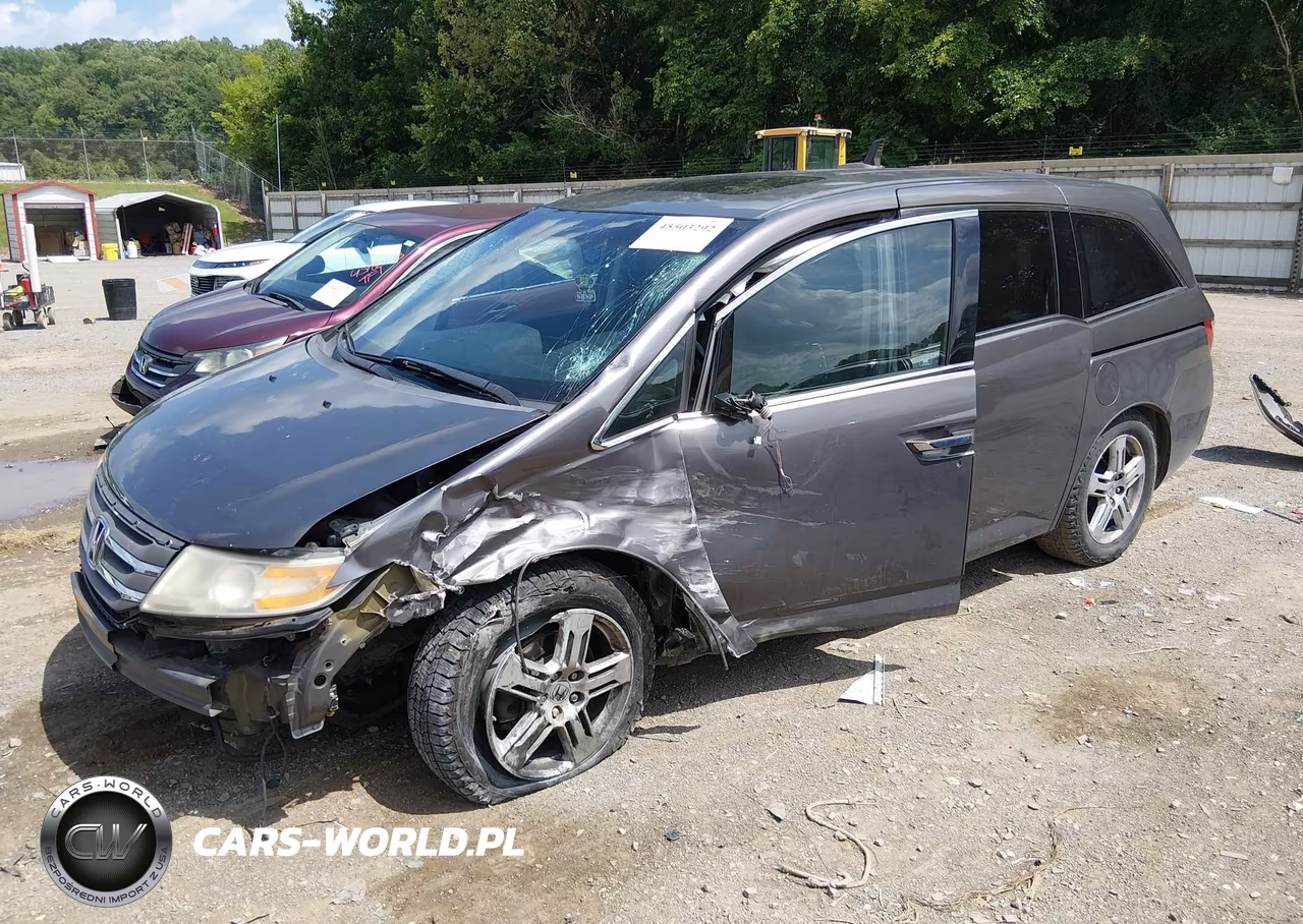 2012 Honda Odyssey Touring-Touring Elite VIN:5FNRL5H92CB013935 - 2