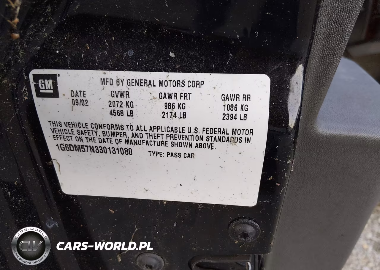 2003 Cadillac Cts Standard VIN:1G6DM57N330131080 - 9