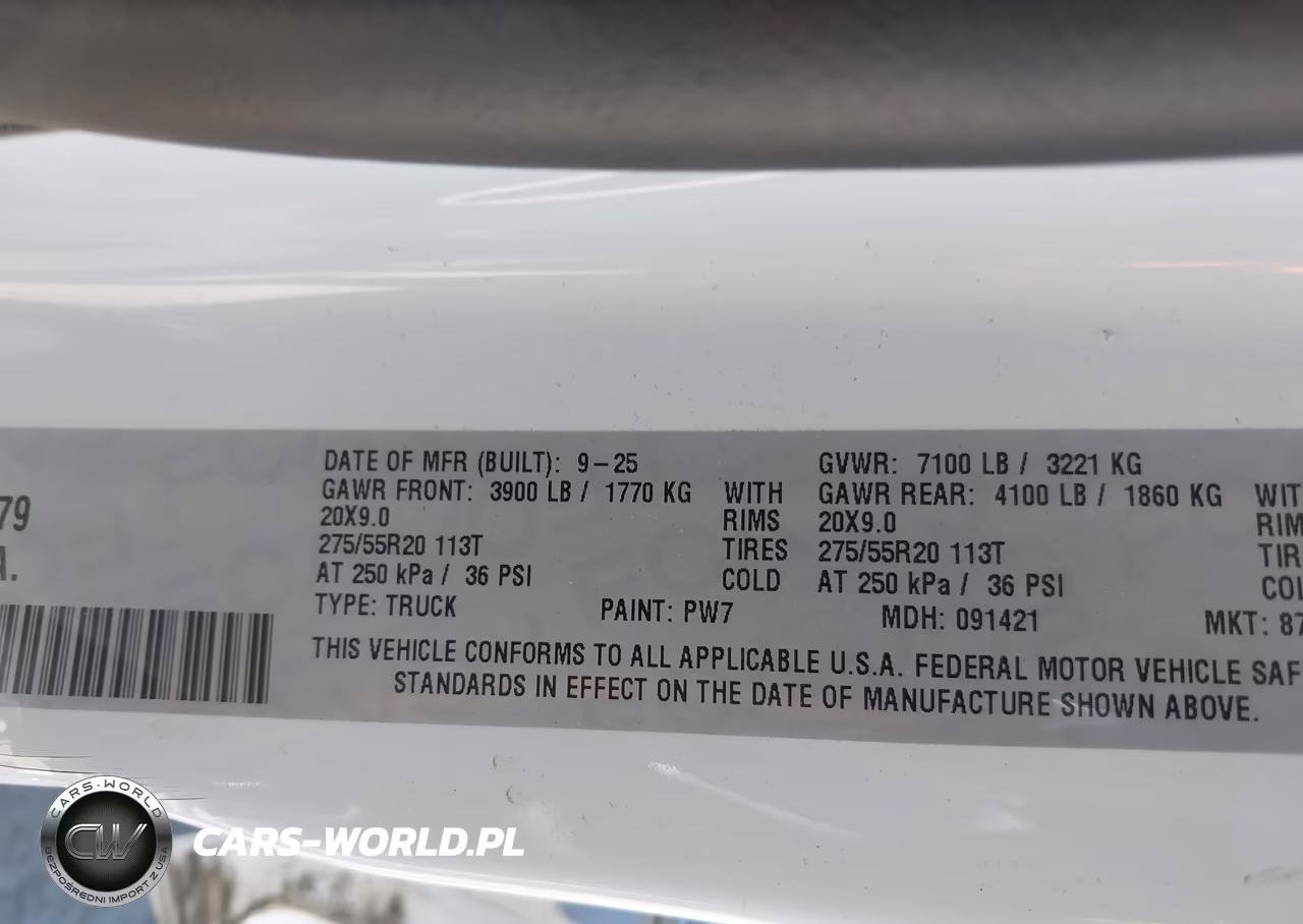 2026 Ram 1500 Laramie 4X4 5'7 Box VIN:1C6SRFJP5TN249079 - 9
