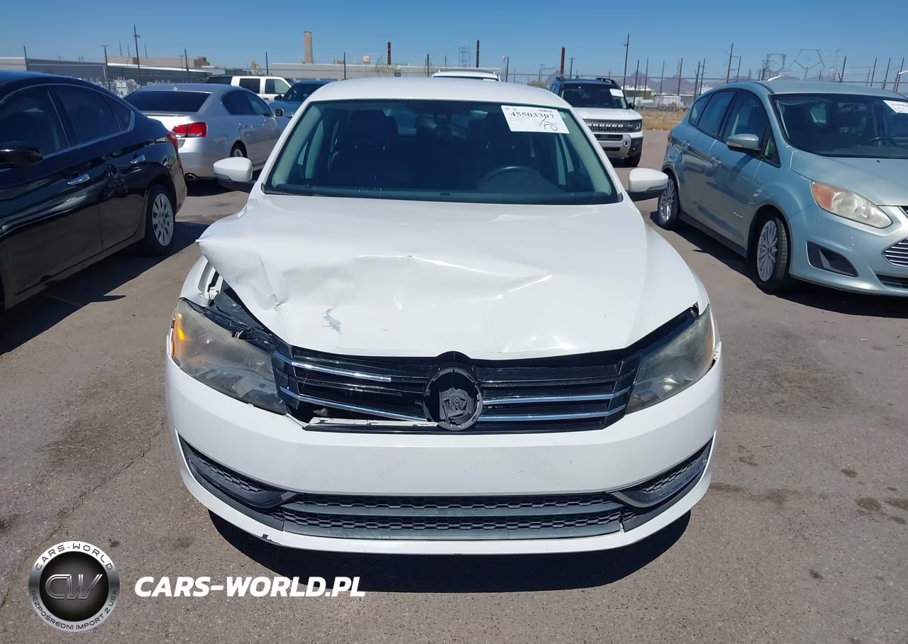 2014 Volkswagen Passat 1.8T Se VIN:1VWBT7A37EC073113 - 12