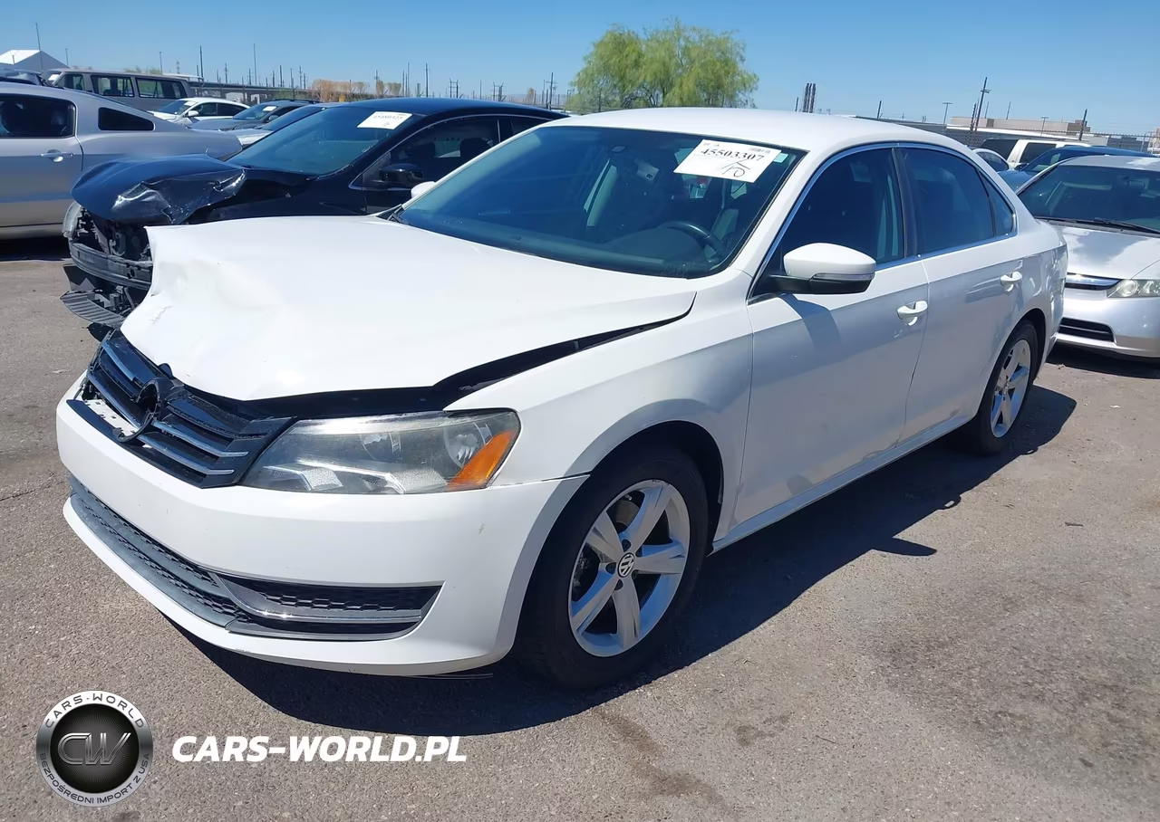 2014 Volkswagen Passat 1.8T Se VIN:1VWBT7A37EC073113 - 2
