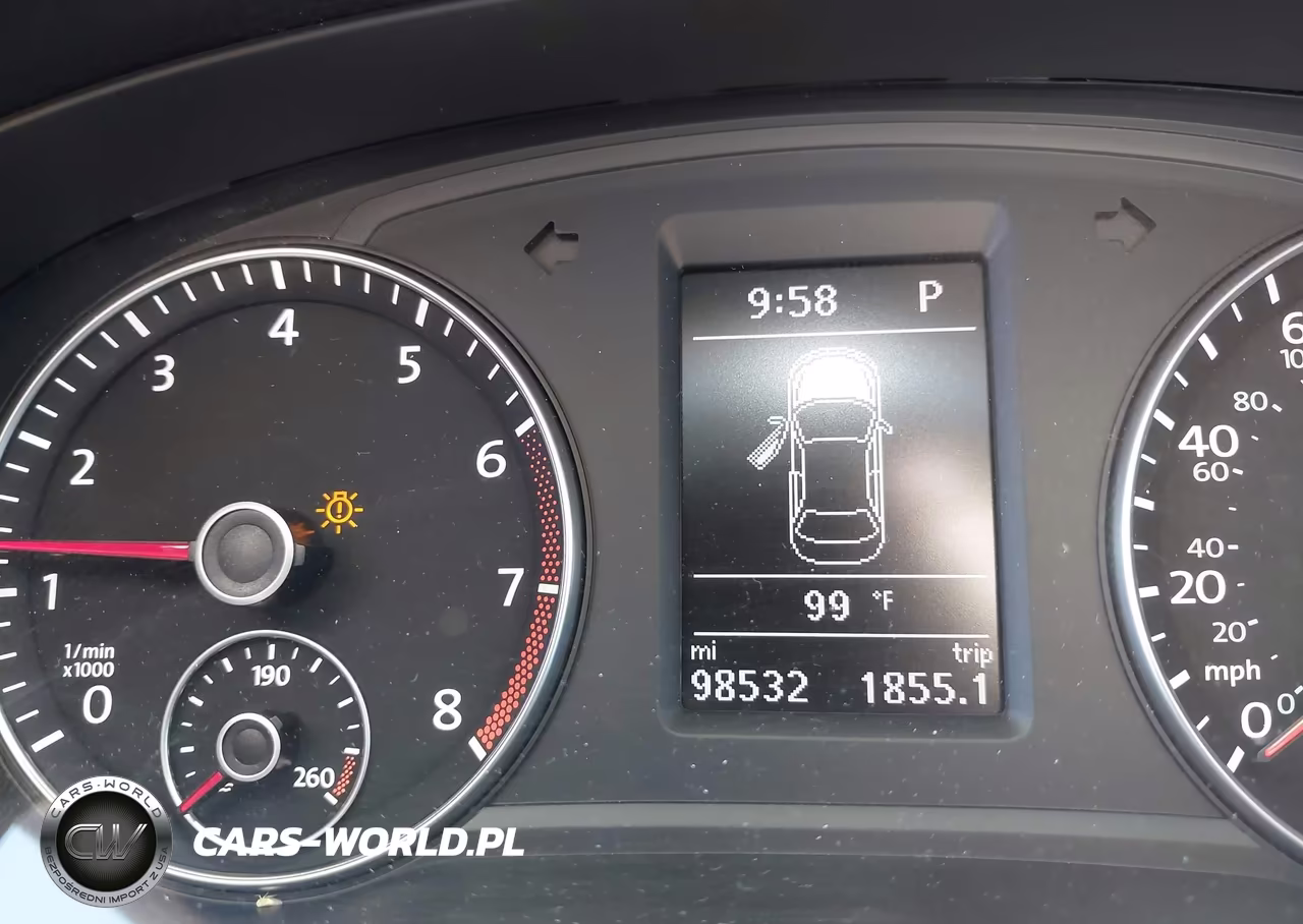2014 Volkswagen Passat 1.8T Se VIN:1VWBT7A37EC073113 - 7