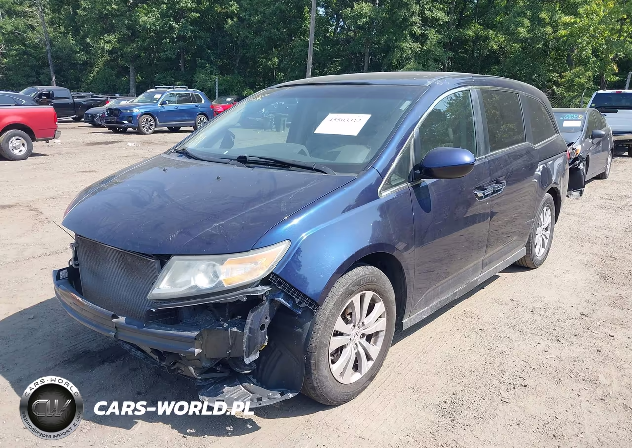 2017 Honda Odyssey Se VIN:5FNRL5H3XHB016438 - 2