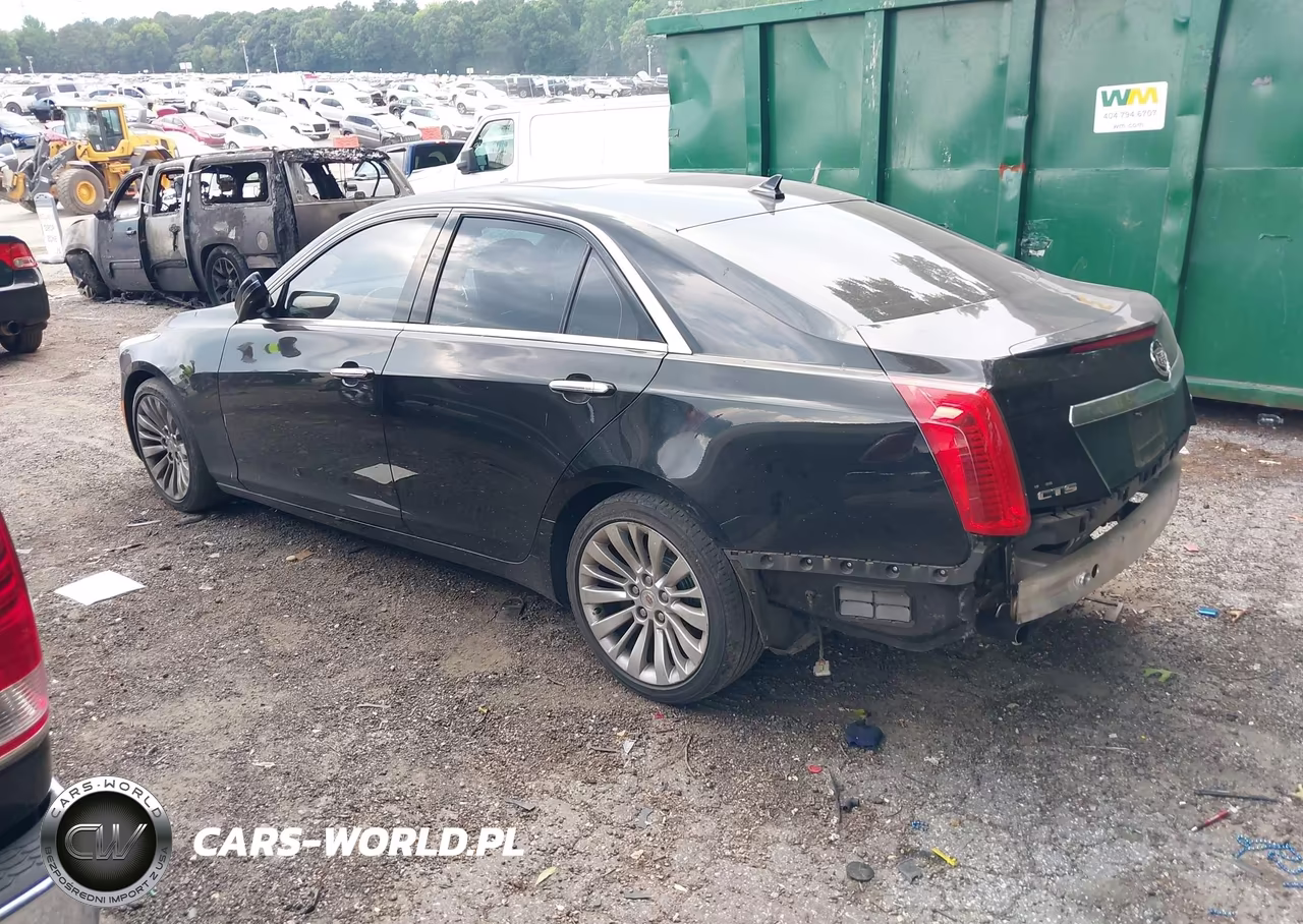 2014 Cadillac Cts Luxury VIN:1G6AR5SX1E0135497 - 3