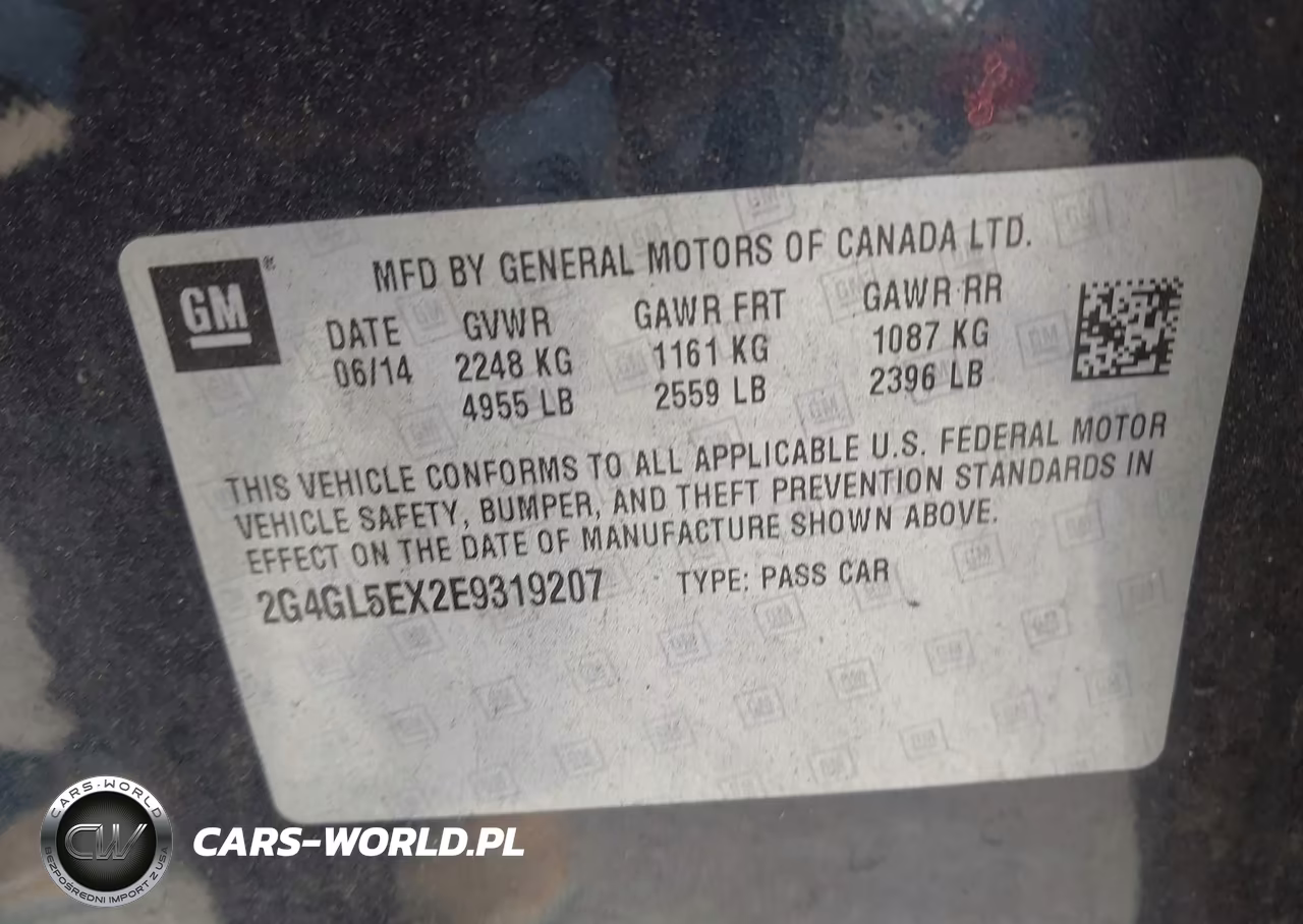 2014 Buick Regal Turbo VIN:2G4GL5EX2E9319207 - 9