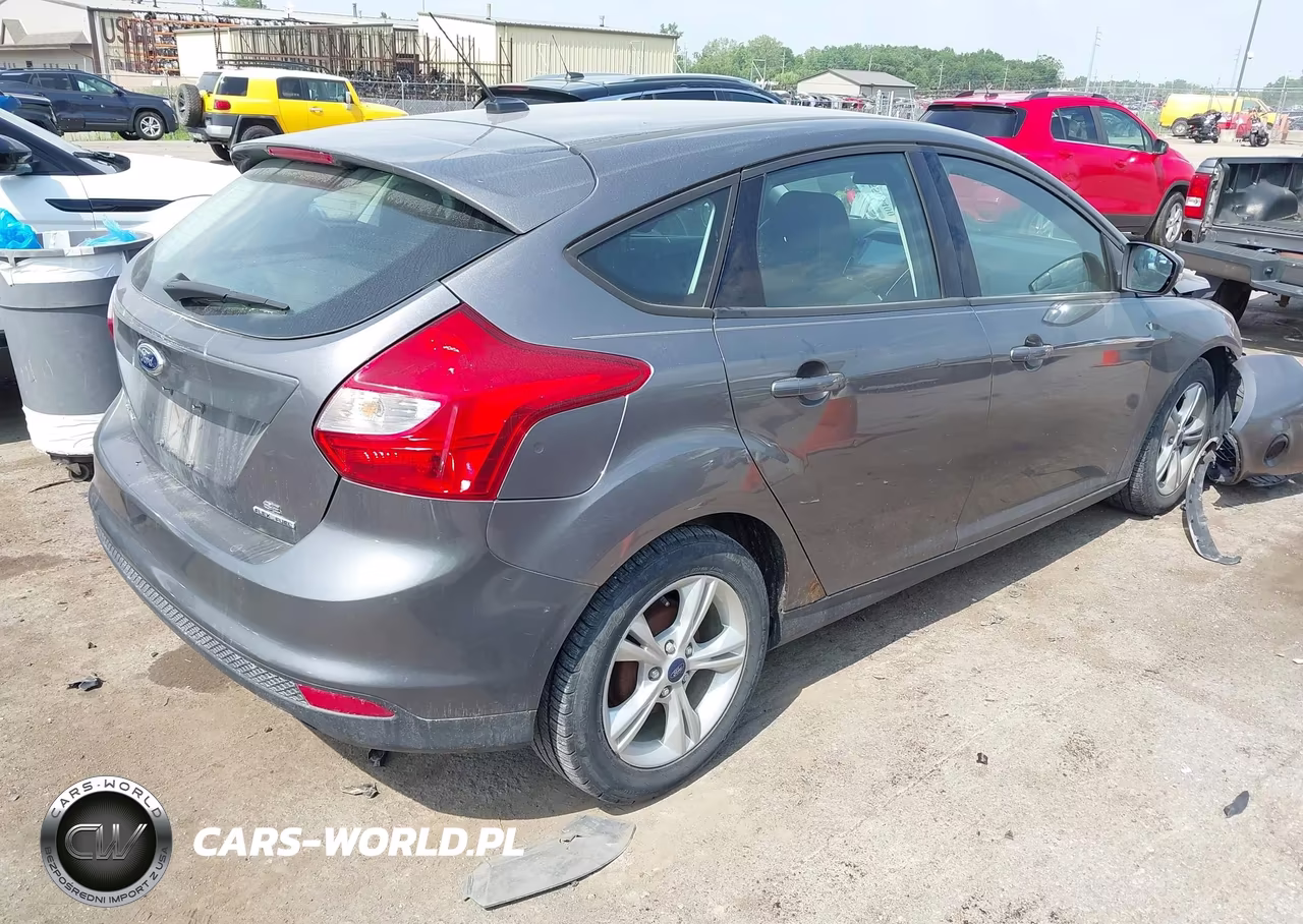 2014 Ford Focus Se VIN:1FADP3K28EL439651 - 4