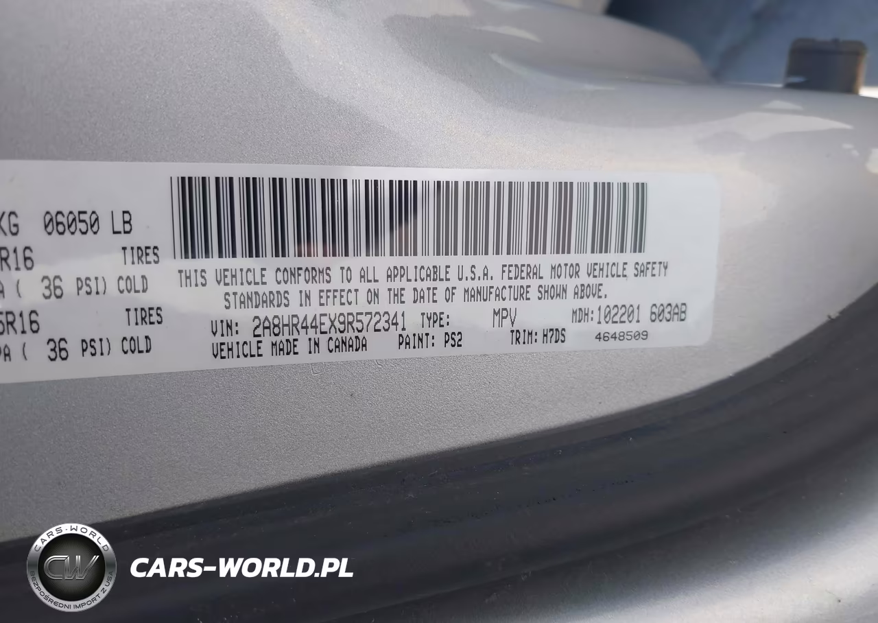 2009 Chrysler Town & Country Lx VIN:2A8HR44EX9R572341 - 9