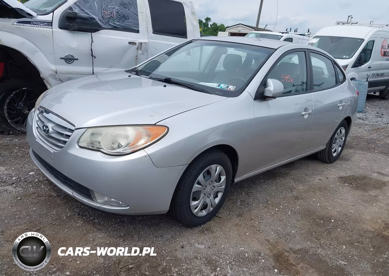 2010 Hyundai Elantra Gls VIN:KMHDU4ADXAU182424 - 2