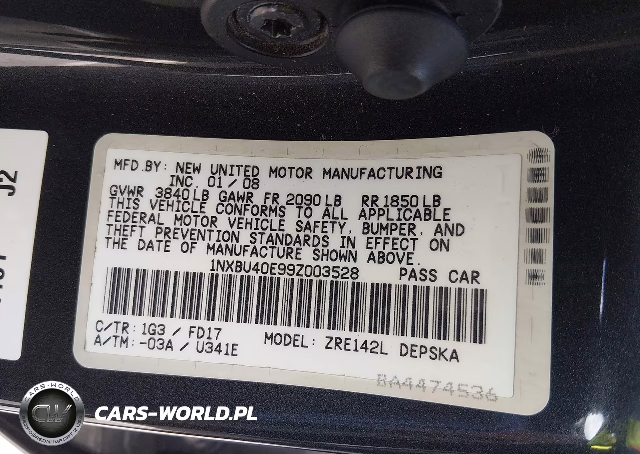 2009 Toyota Corolla S VIN:1NXBU40E99Z003528 - 9