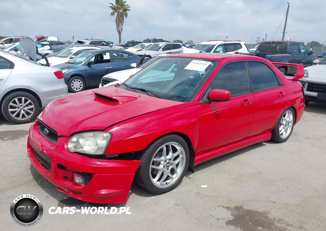 2004 Subaru Impreza Wrx VIN:JF1GD29674G510676 - 2
