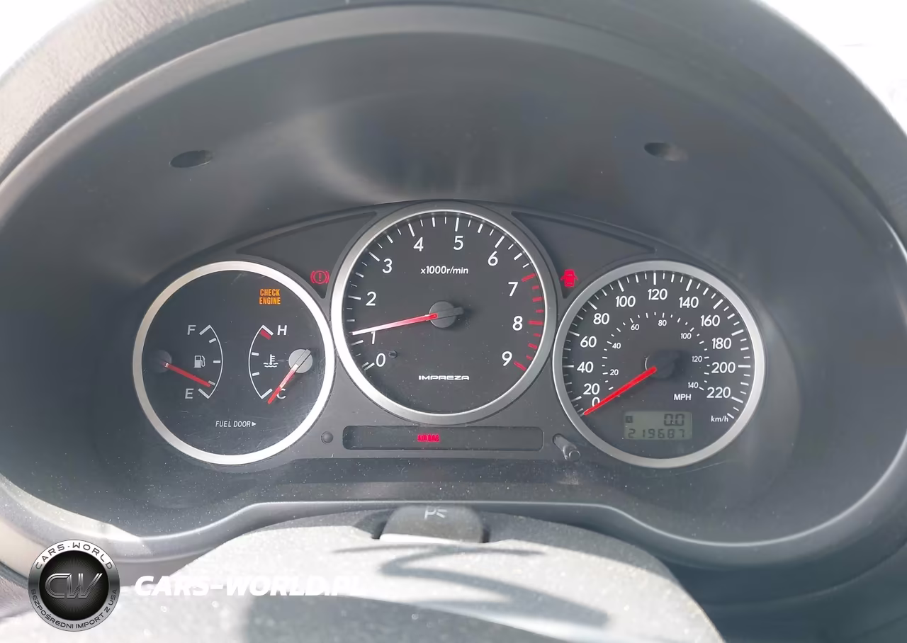 2004 Subaru Impreza Wrx VIN:JF1GD29674G510676 - 7