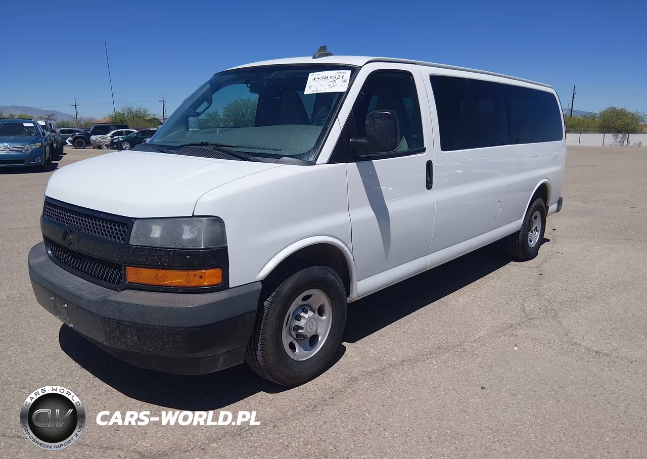 2019 Chevrolet Express 3500 Ls VIN:1GAZGNFG9K1290264 - 2