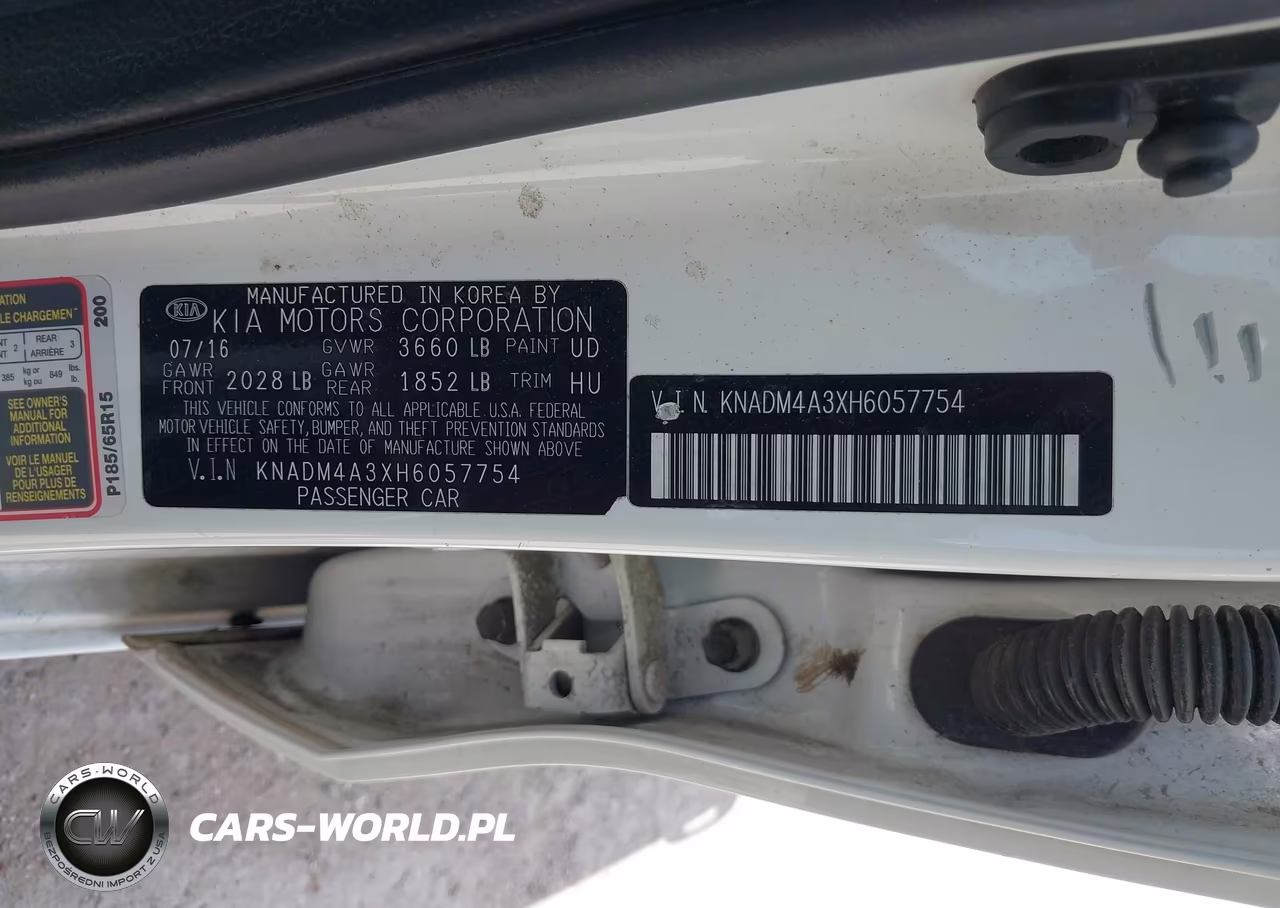 2017 Kia Rio Lx VIN:KNADM4A3XH6057754 - 9