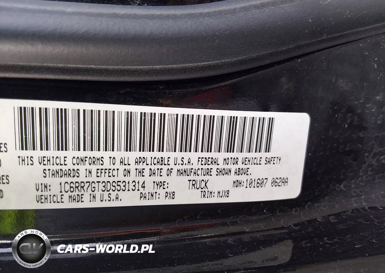 2013 Ram 1500 Big Horn VIN:1C6RR7GT3DS531314 - 9