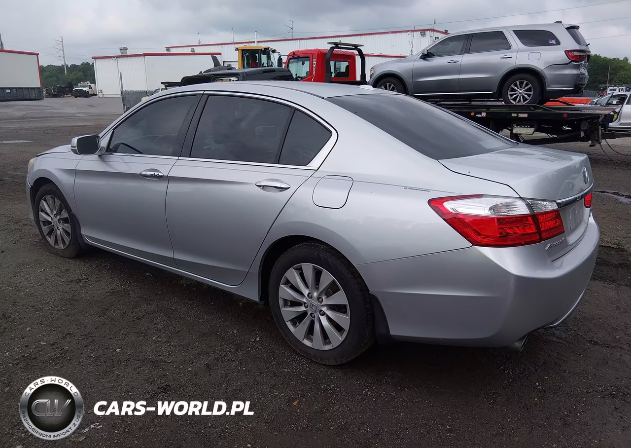 2014 Honda Accord Ex-L V-6 VIN:1HGCR3F86EA031791 - 3