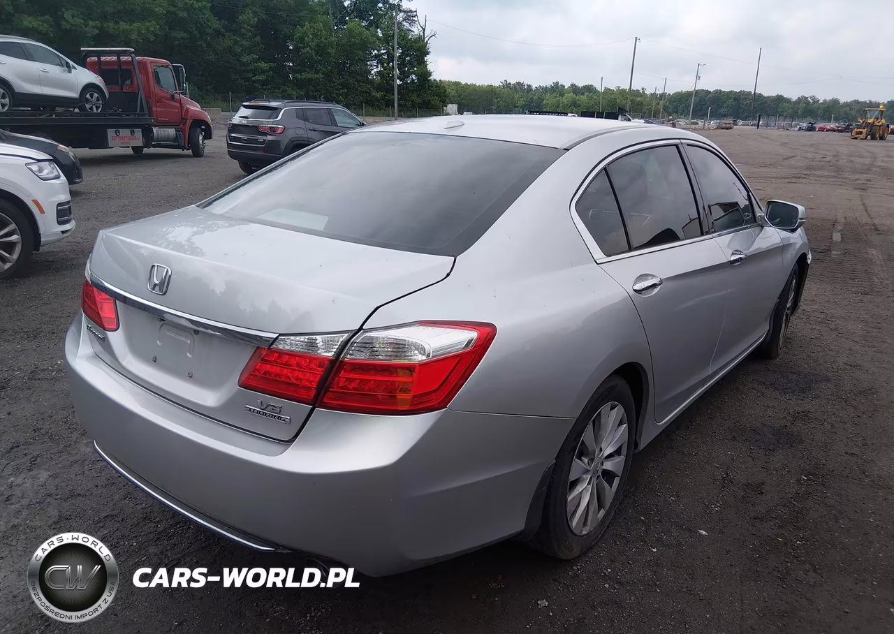2014 Honda Accord Ex-L V-6 VIN:1HGCR3F86EA031791 - 4