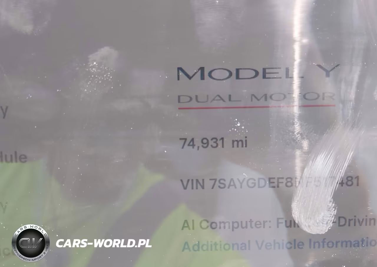 2022 Tesla Model Y Performance Dual Motor All-Wheel Drive VIN:7SAYGDEF8NF517481 - 15